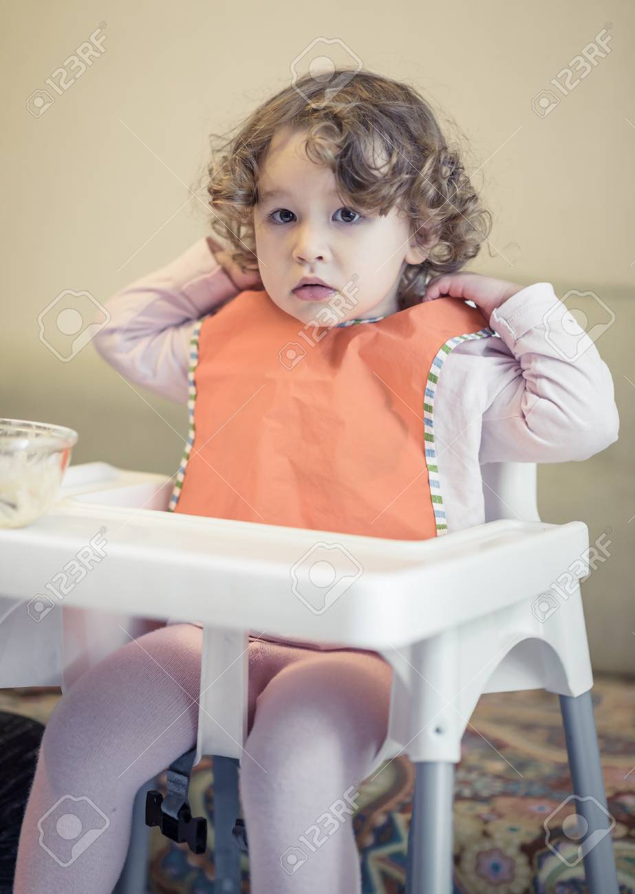 high chair bib