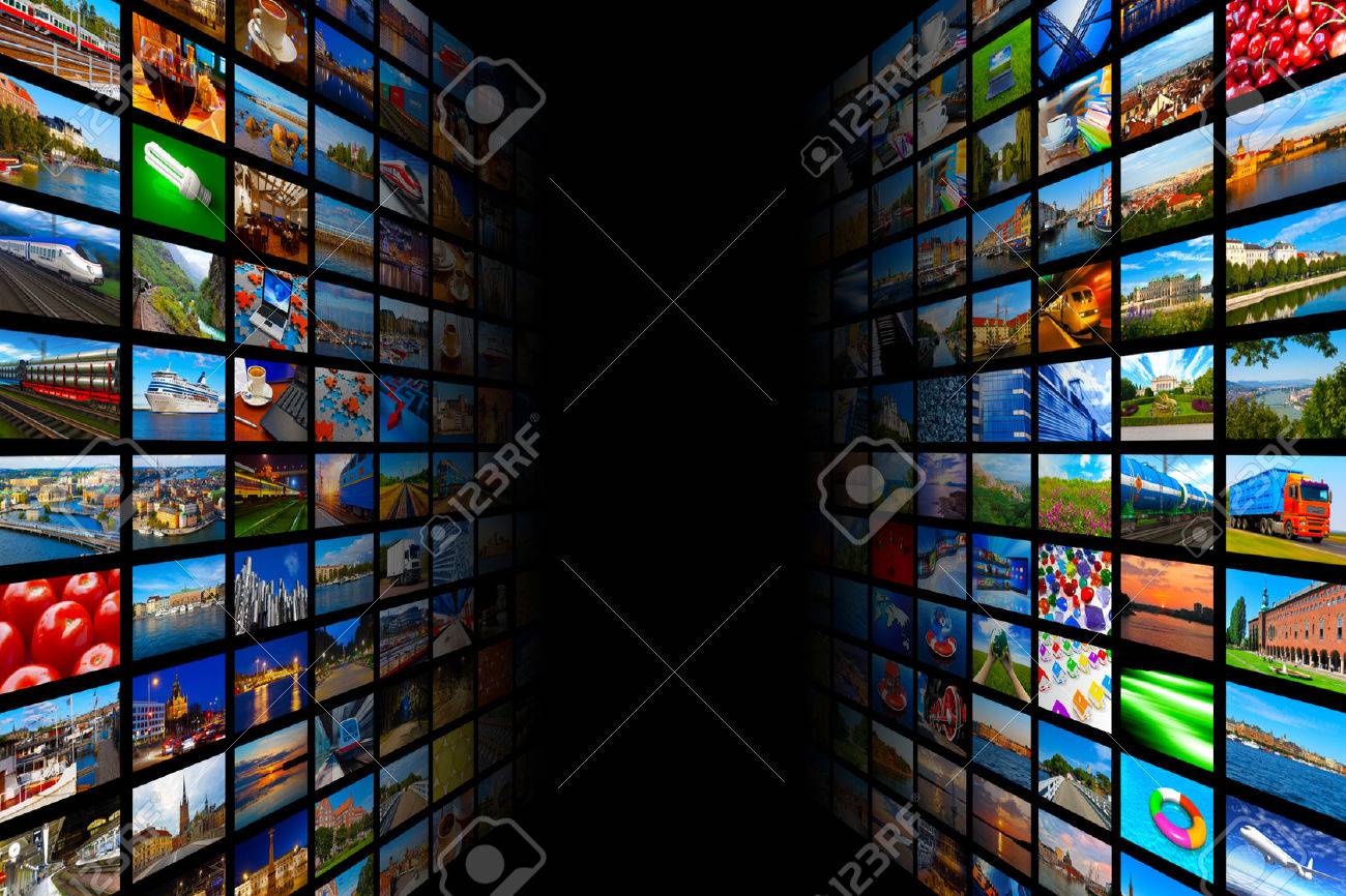 Creativo Web Abstracto Medios Streaming De Tecnologia De Video De