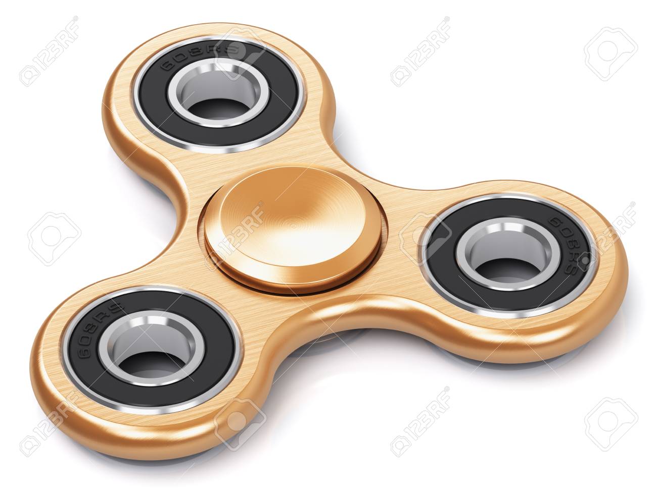 metal fidget spinner gold