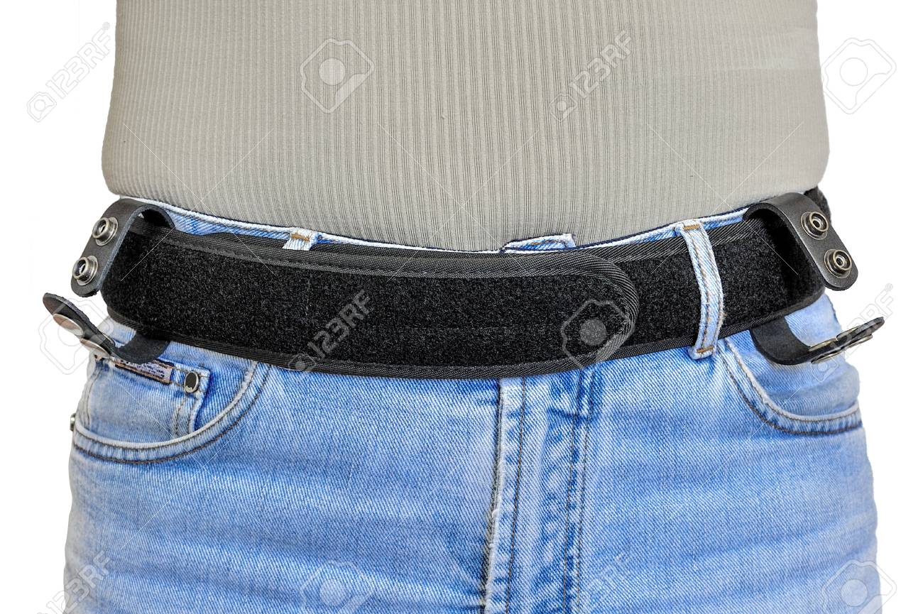 military velcro belt