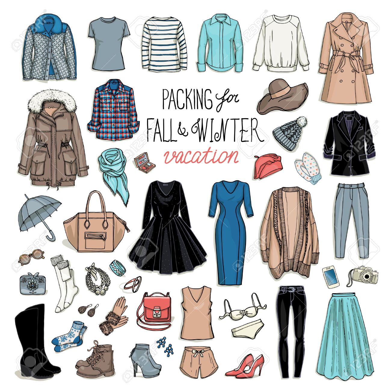 winter vacation clothes