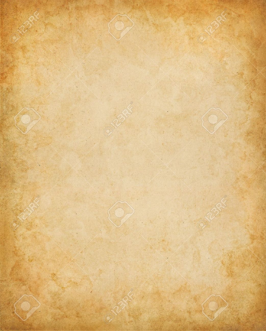 old paper with stains and a vignette effect stock photo picture