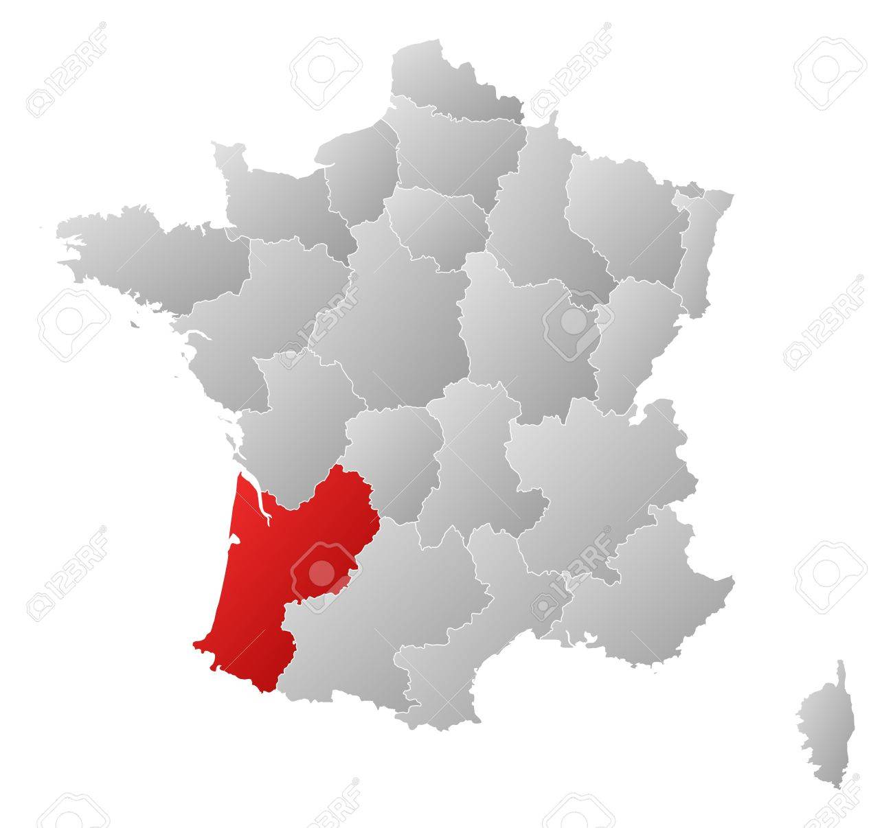 mapa politico de aquitania francia Mapa Político De Francia Con Las Diversas Regiones Donde Se mapa politico de aquitania francia Mapa Político De Francia Con Las Diversas Regiones Donde Se