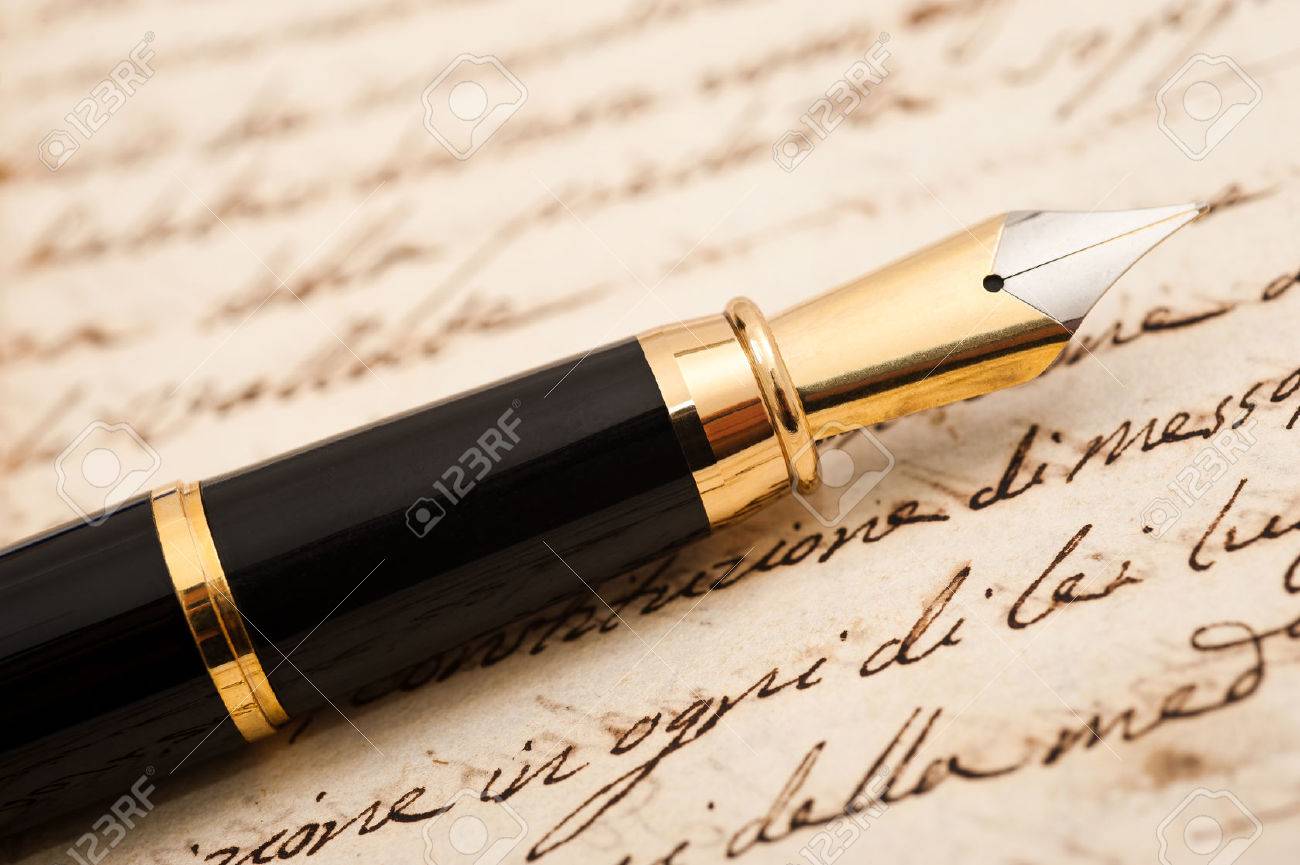 Fullfederhalter Auf Einem Alten Handgeschriebenen Brief Lizenzfreie Fotos Bilder Und Stock Fotografie Image Fullfederhalter Auf Einem Alten Handgeschriebenen Brief Lizenzfreie Fotos Bilder Und Stock Fotografie Image