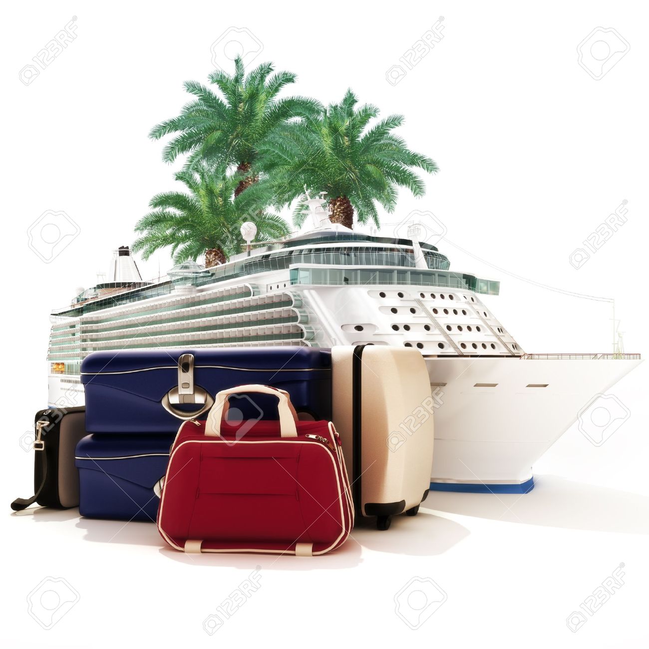 cruise ship suitcase