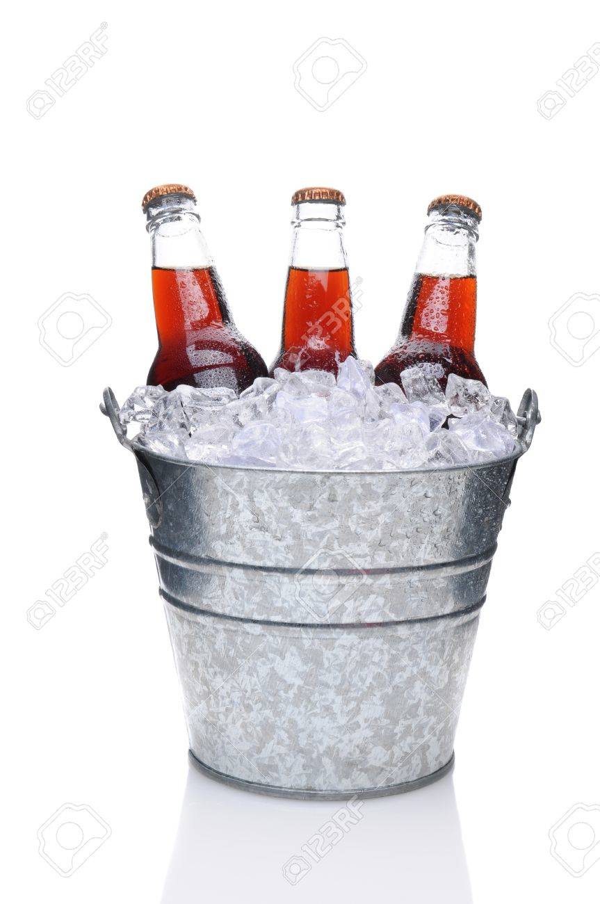 cola soda bottles in