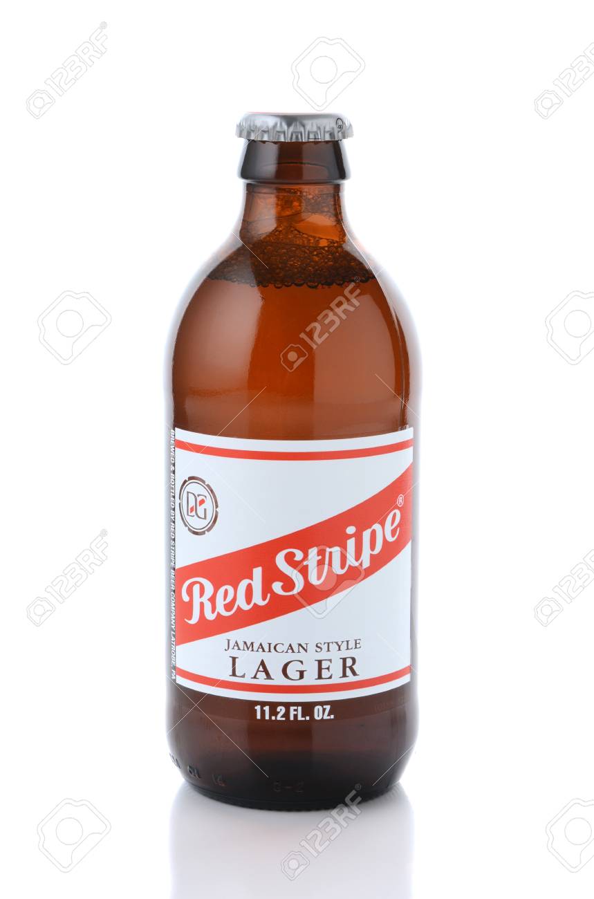 Irvine Ca January 11 2015 A Single Bottle Of Red Stripe Stock Photo Picture And Royalty Free Image Image 35313105