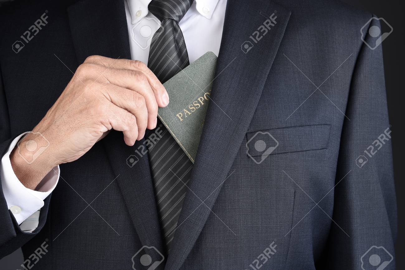 suit inside jacket