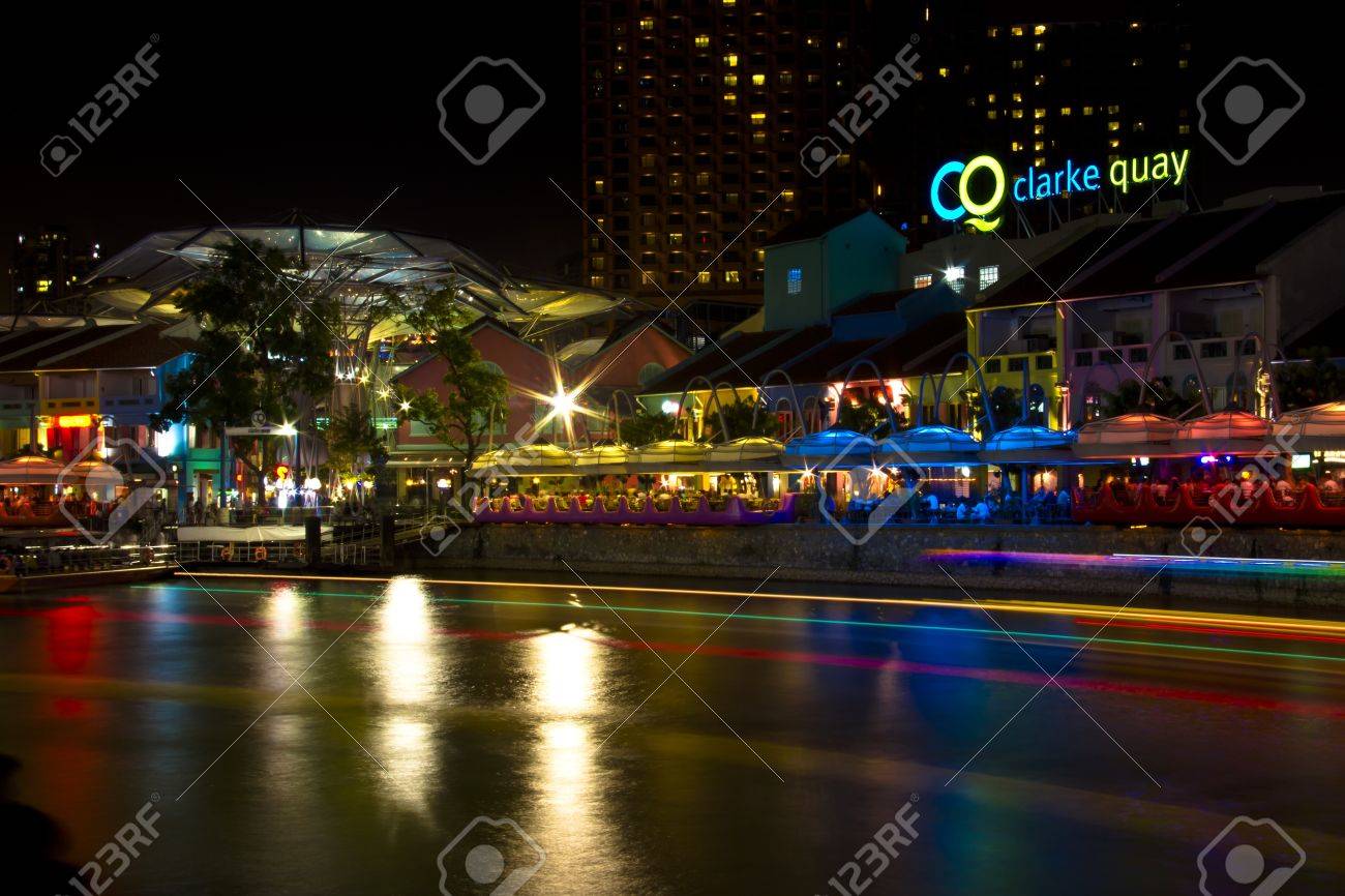 Singapore S Most Popular Night Life Place To Hang Out And Chill Stock Photo Picture And Royalty Free Image Image 10005356