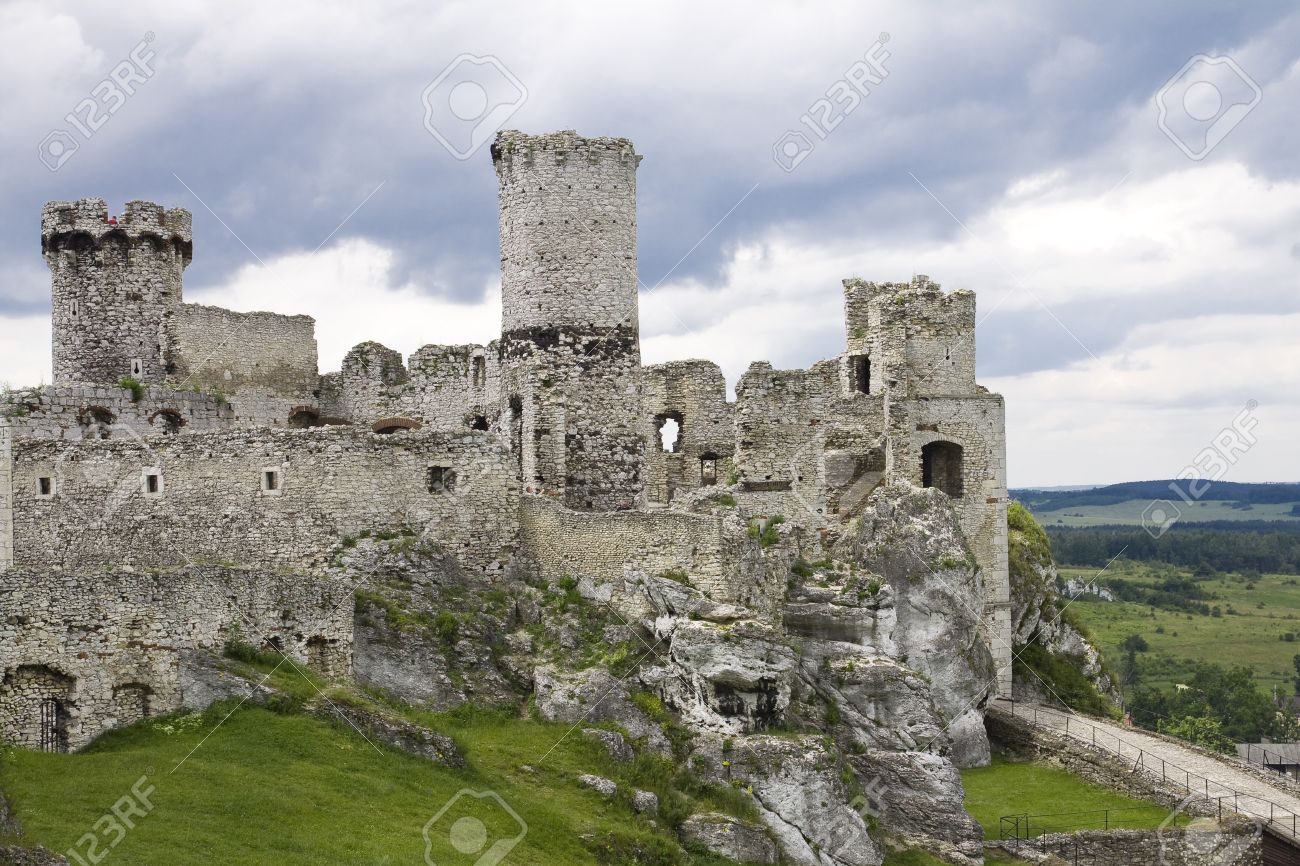 The Old Castle Ruins Of Ogrodzieniec Fortifications Poland Stock Photo Picture And Royalty Free Image Image The Old Castle Ruins Of Ogrodzieniec Fortifications Poland Stock Photo Picture And Royalty Free Image Image