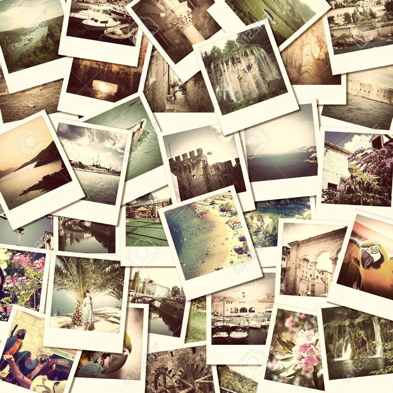 mosaic with pictures of different places and landscapes, snapshots uploaded to social networking services - 28321485 mosaic with pictures of different places and landscapes, snapshots uploaded to social networking services - 28321485