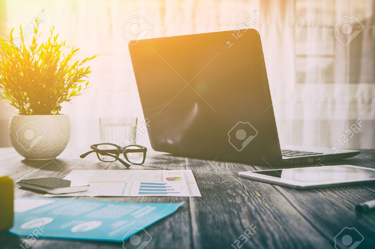 workspace office workplace background