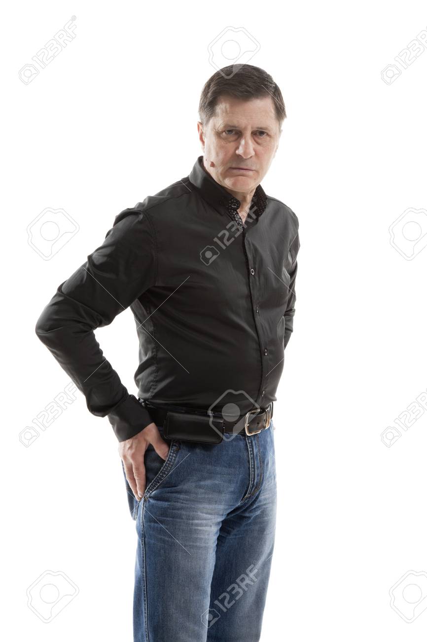 jeans for middle aged man