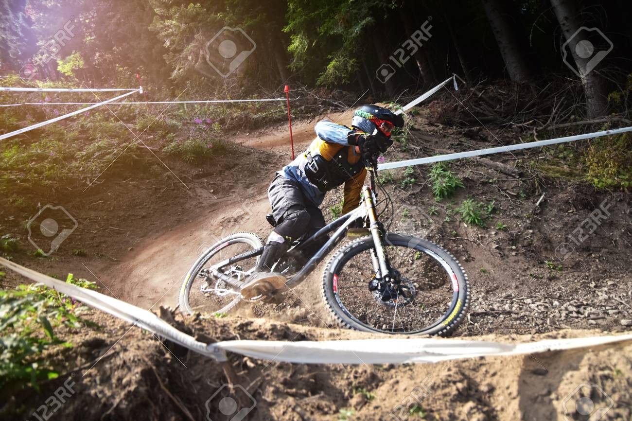track downhill