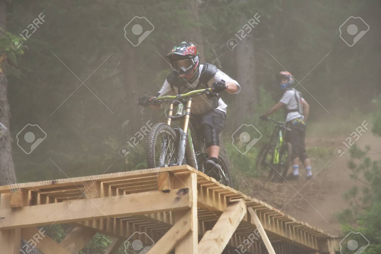 track downhill