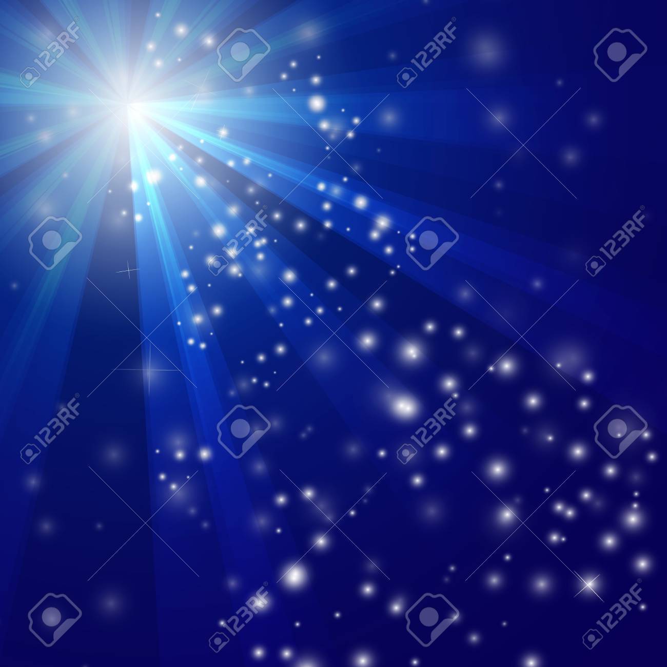 青い光の抽象的な背景のイラスト のイラスト素材 ベクタ Image 青い光の抽象的な背景のイラスト のイラスト素材 ベクタ Image