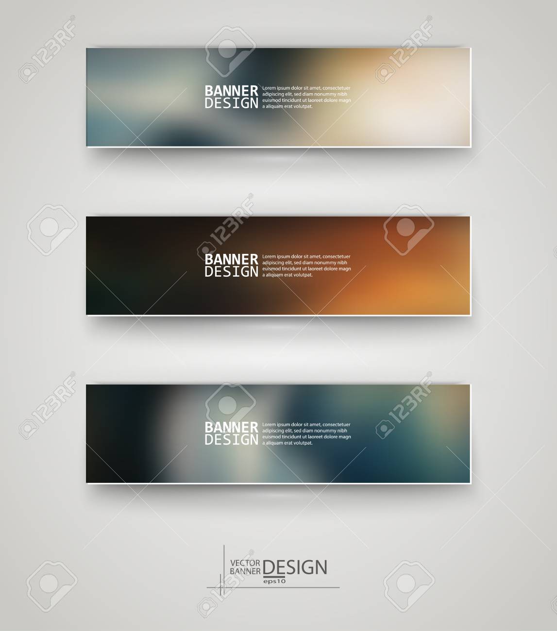 business design templates set