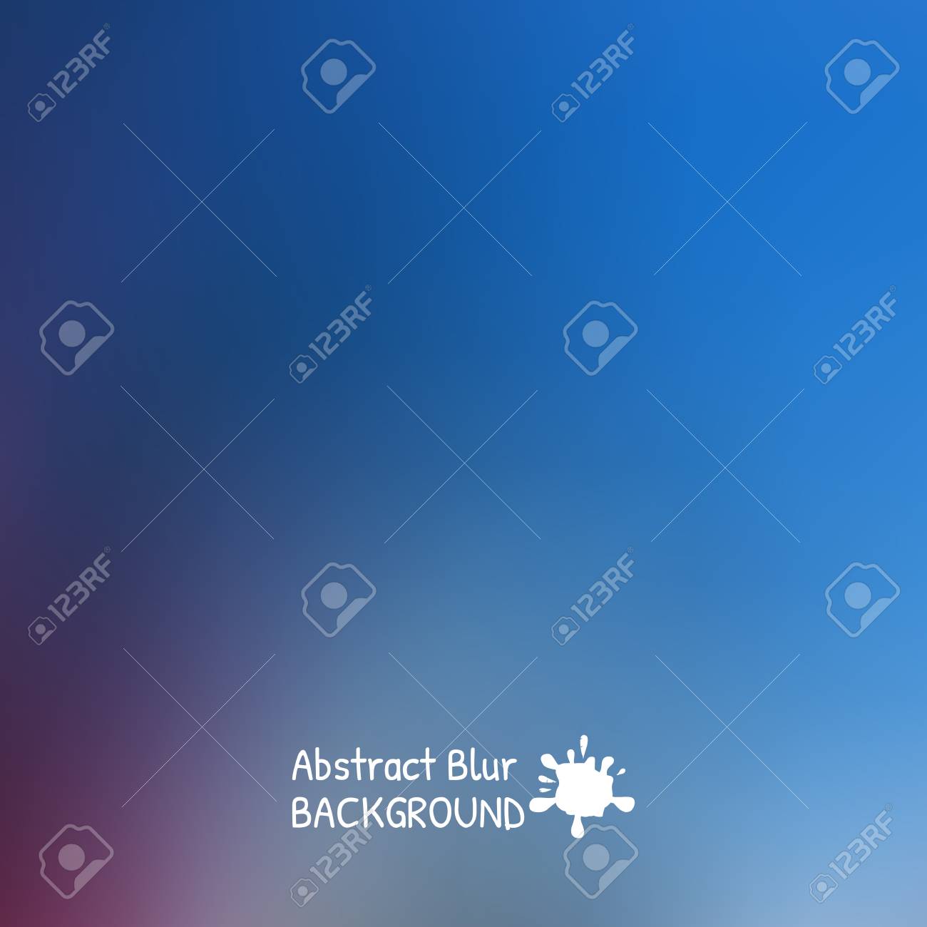 青い空の雲ぼかしデザインです イラスト背景 のイラスト素材 ベクタ Image