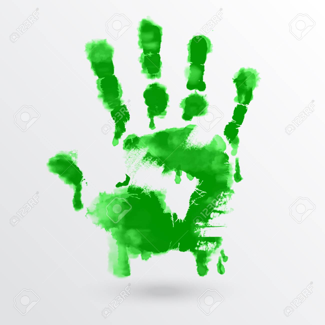 handprint ink