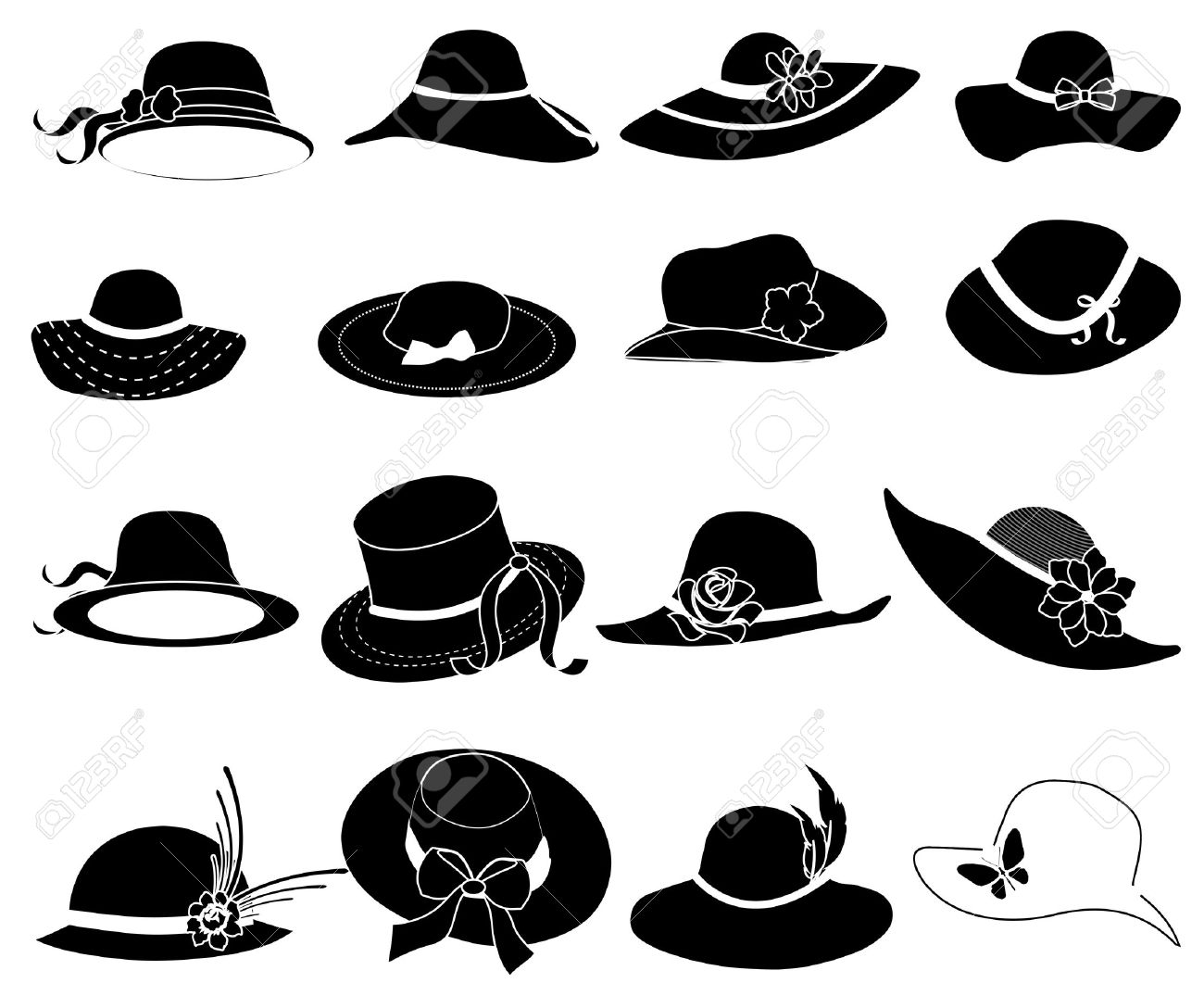 ladies hats images