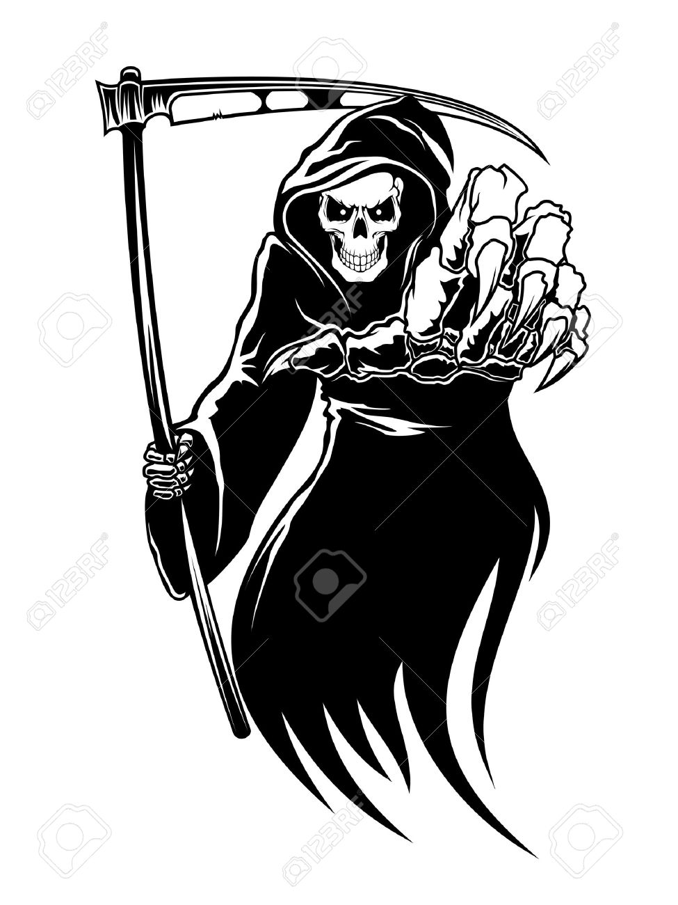 16210702-black-death-monster-with-scythe