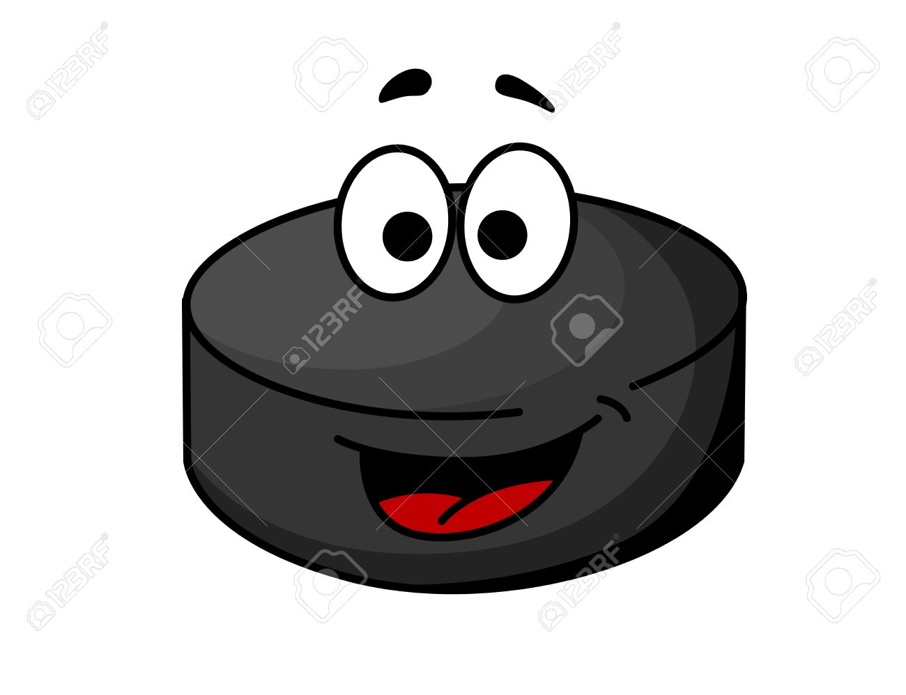 cute black cartoon ice