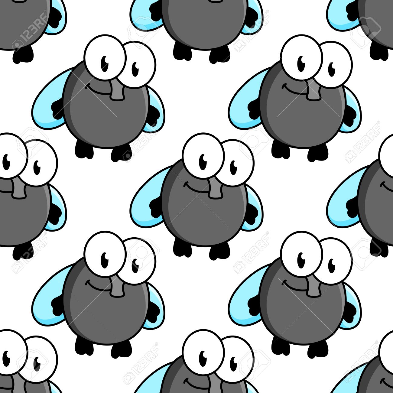 funny fly cartoon characters