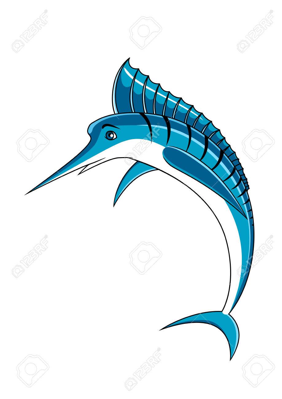 クロカジキ魚文字長い背びれクレストとシーフードや釣り スポーツ デザインの黒のストリップのイラスト素材 ベクタ Image クロカジキ魚文字長い背びれクレストとシーフードや釣り スポーツ デザインの黒のストリップのイラスト素材 ベクタ Image