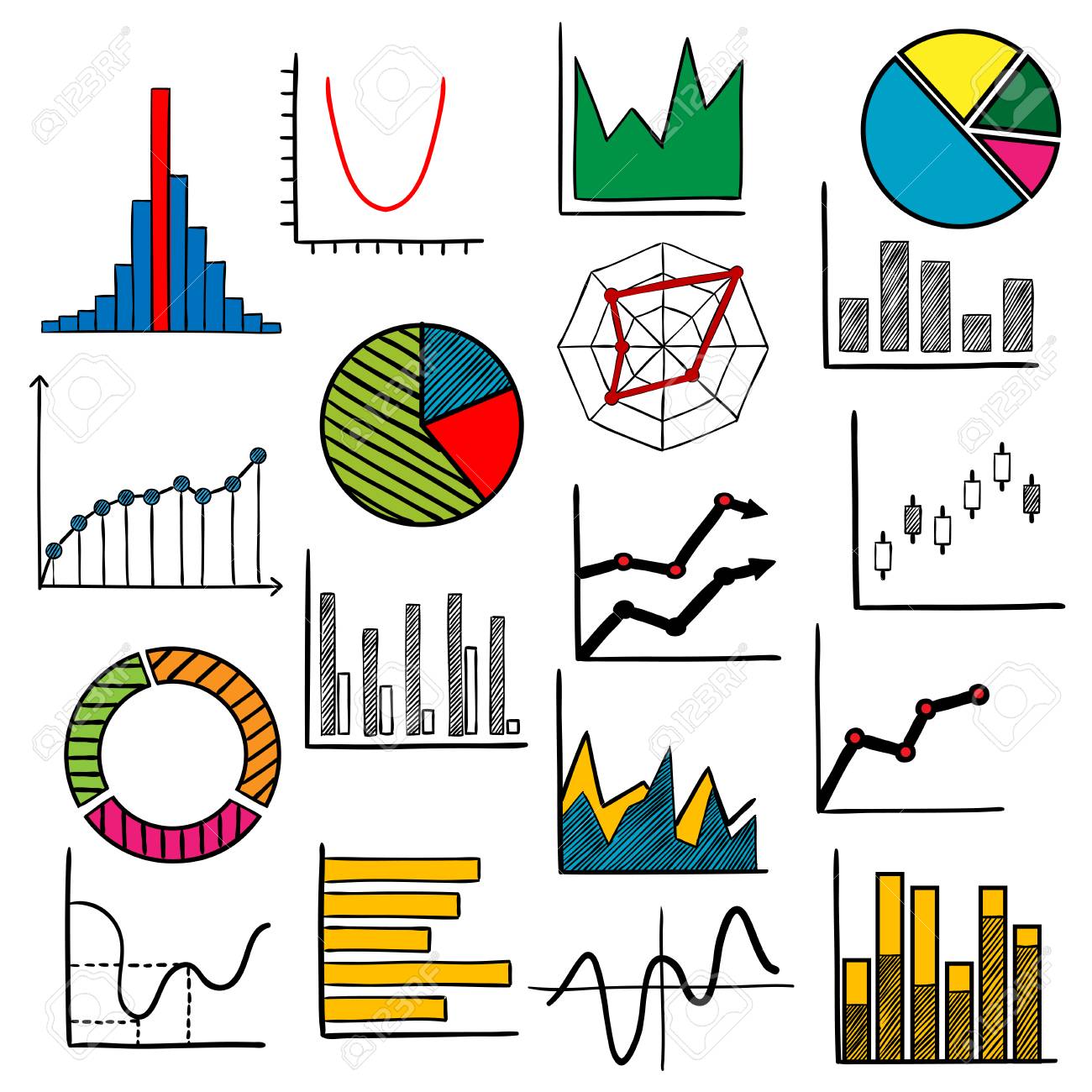 Vector Charts And Graphs