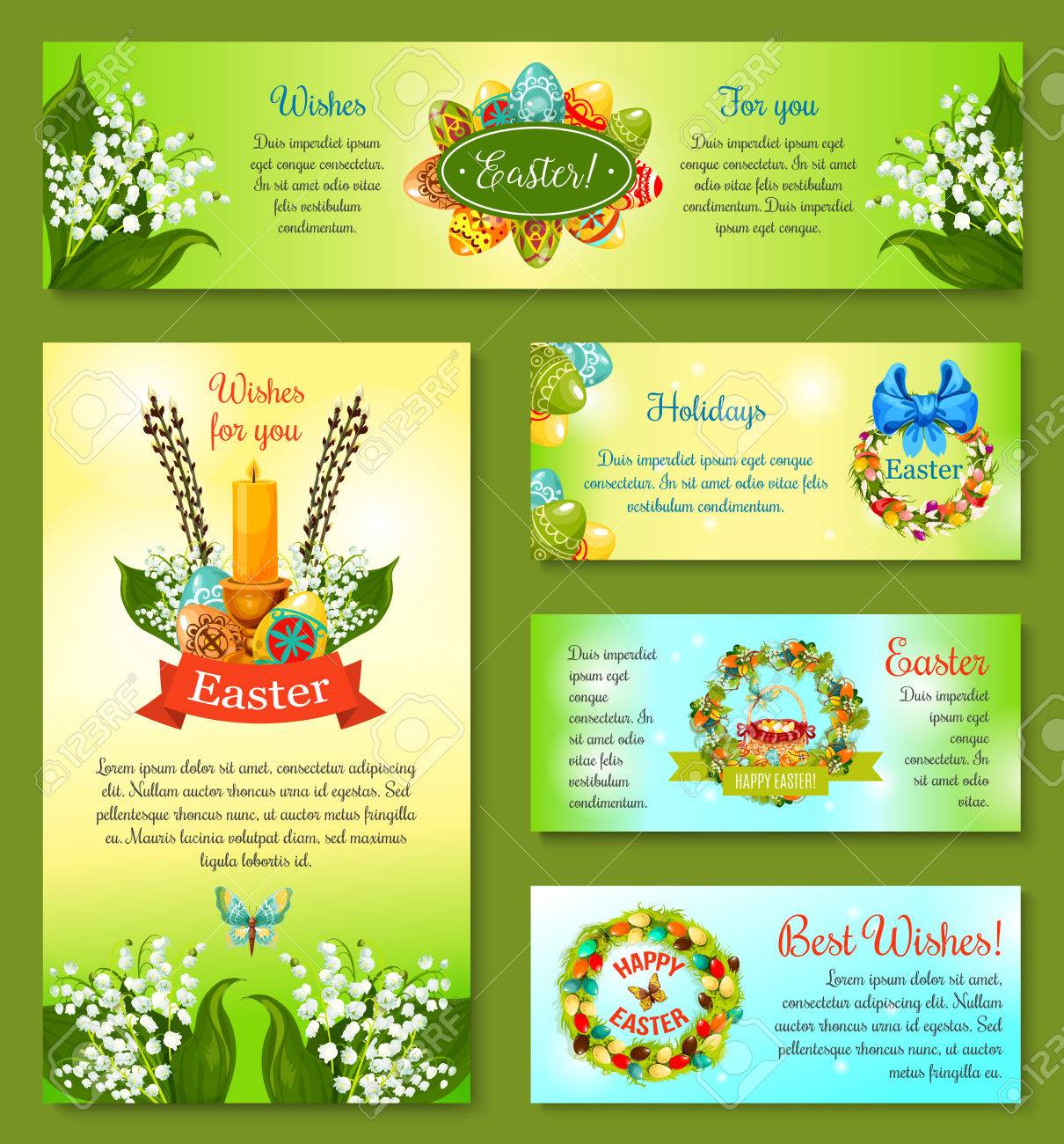 easter lily template