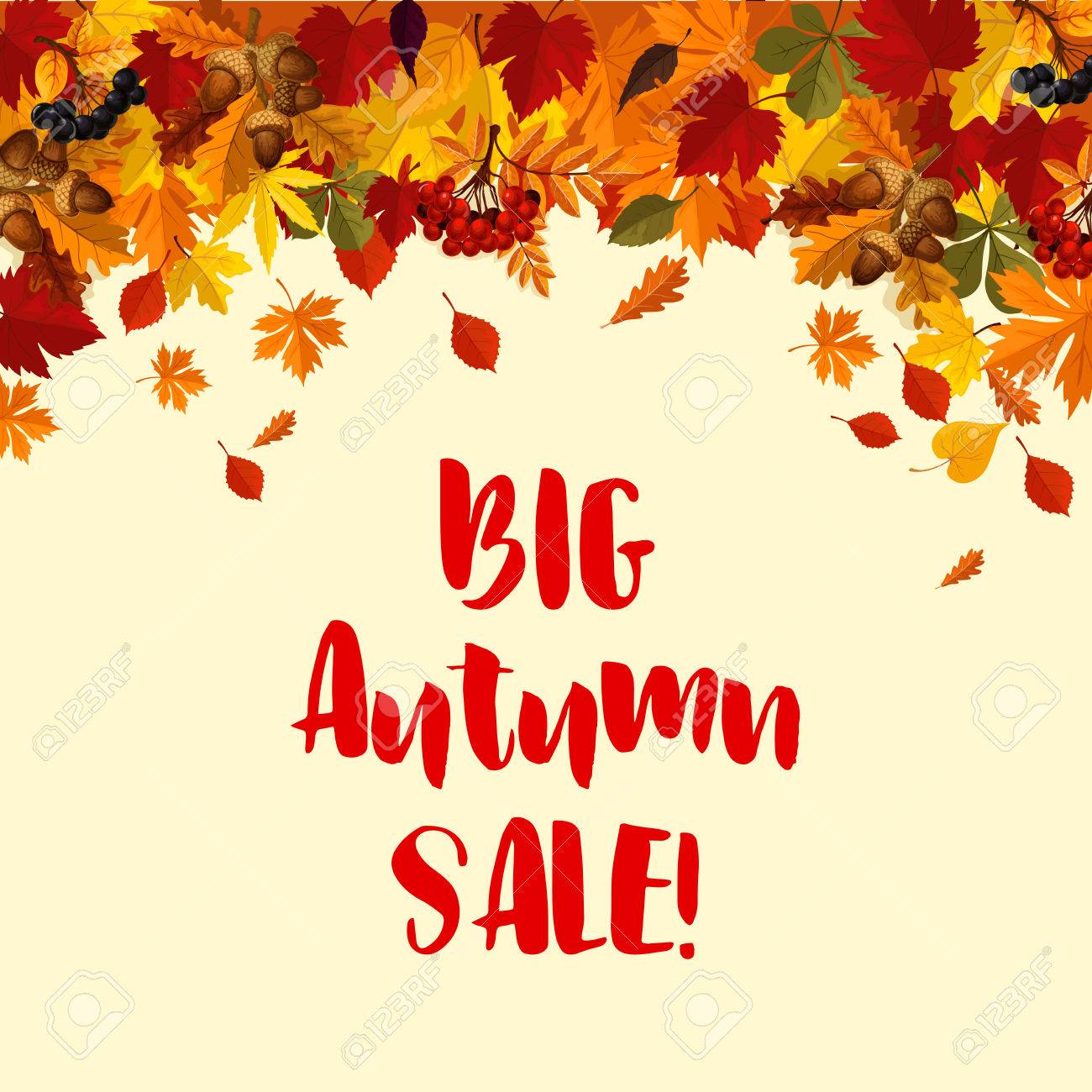 fall poster template
