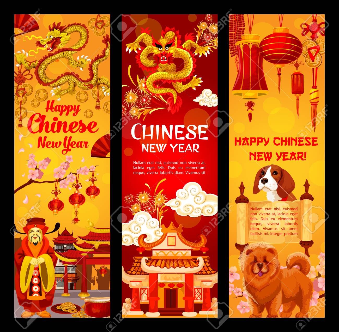 chinese dog lunar new