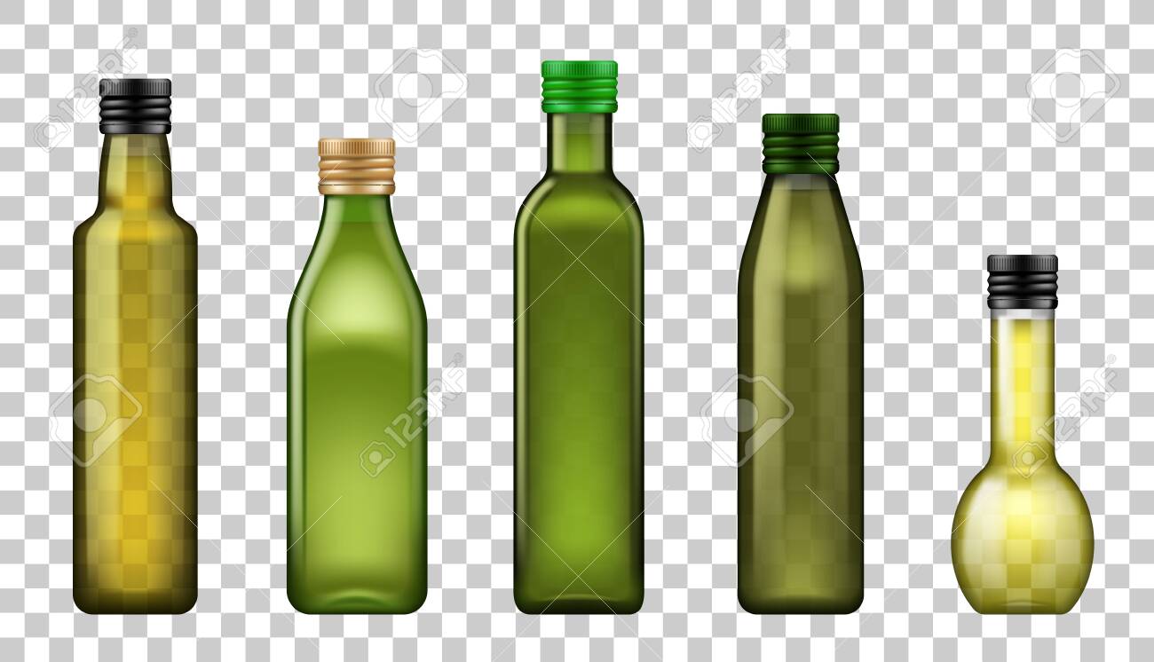 Download Olive Oil Bottles Vector Realistic 3d Isolated Mockup Templates Royalty Free Cliparts Vectors And Stock Illustration Image 145759722
