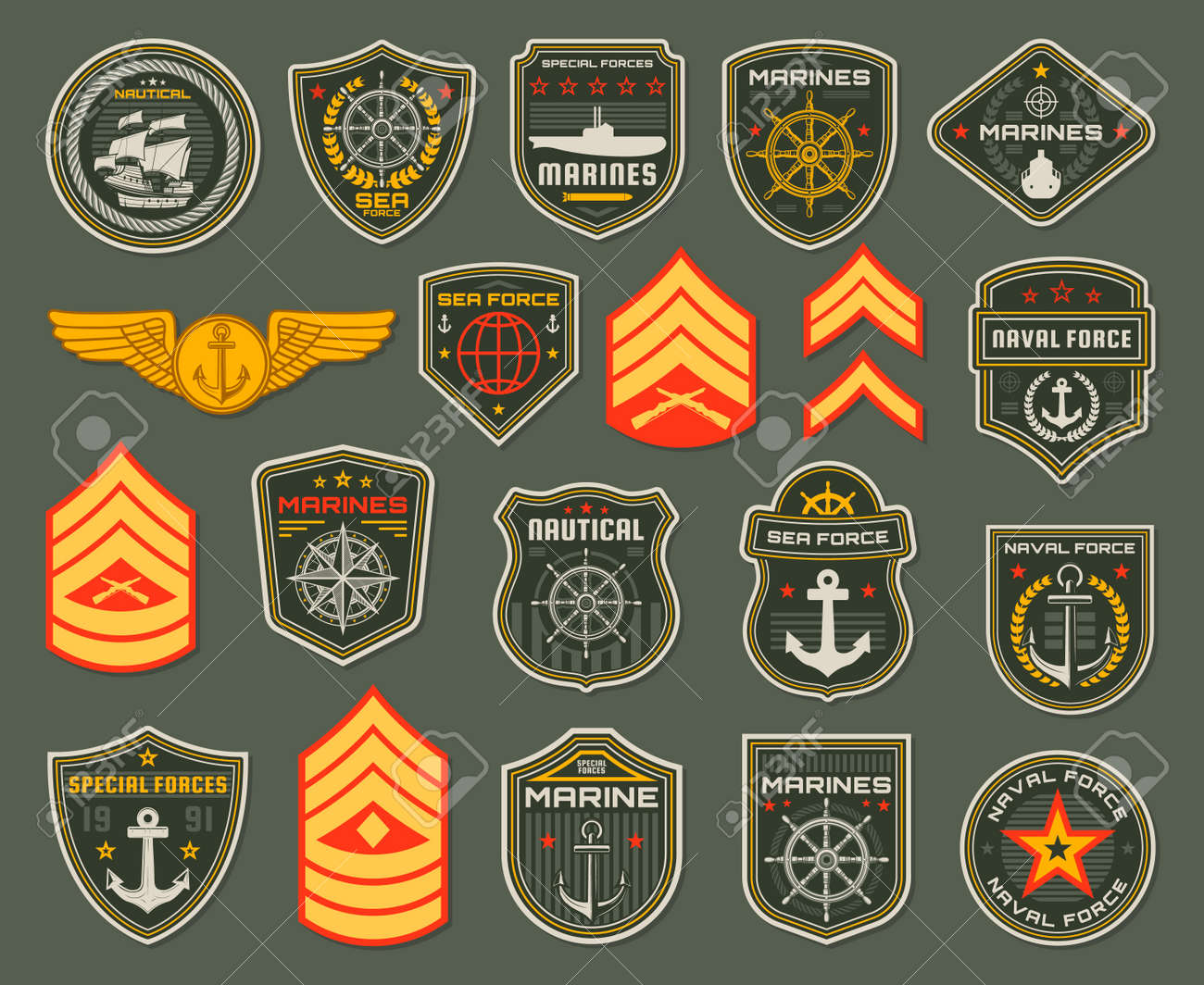 勲章 U.S. Army 歩兵中佐肩章・Shoulder Strap: Lieutenant Colonel