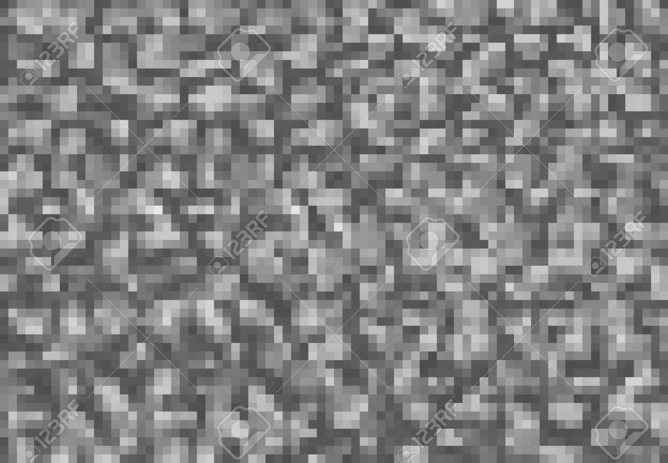 キュービックピクセルゲーム、灰色の岩石または瓦礫の砂利と石畳