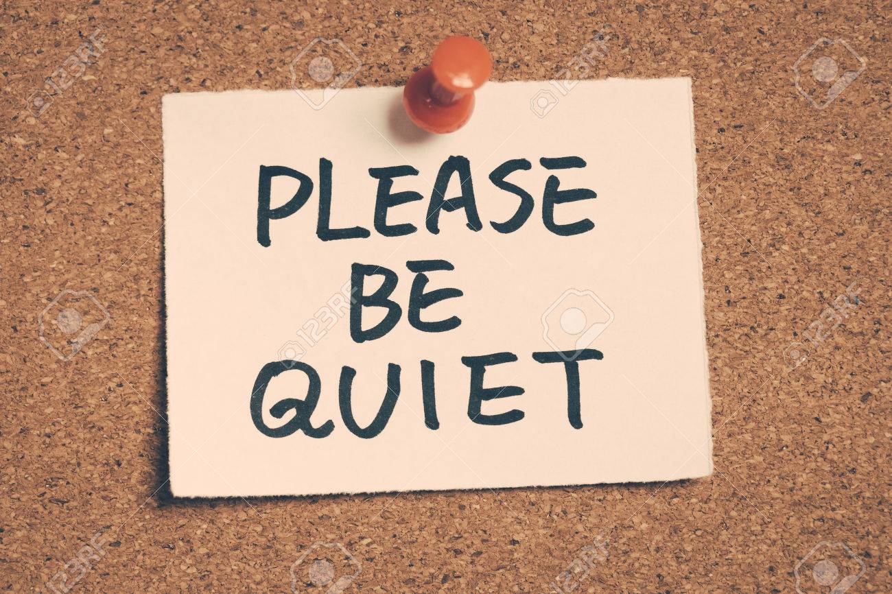 please be quiet stock photo picture and royalty free image image