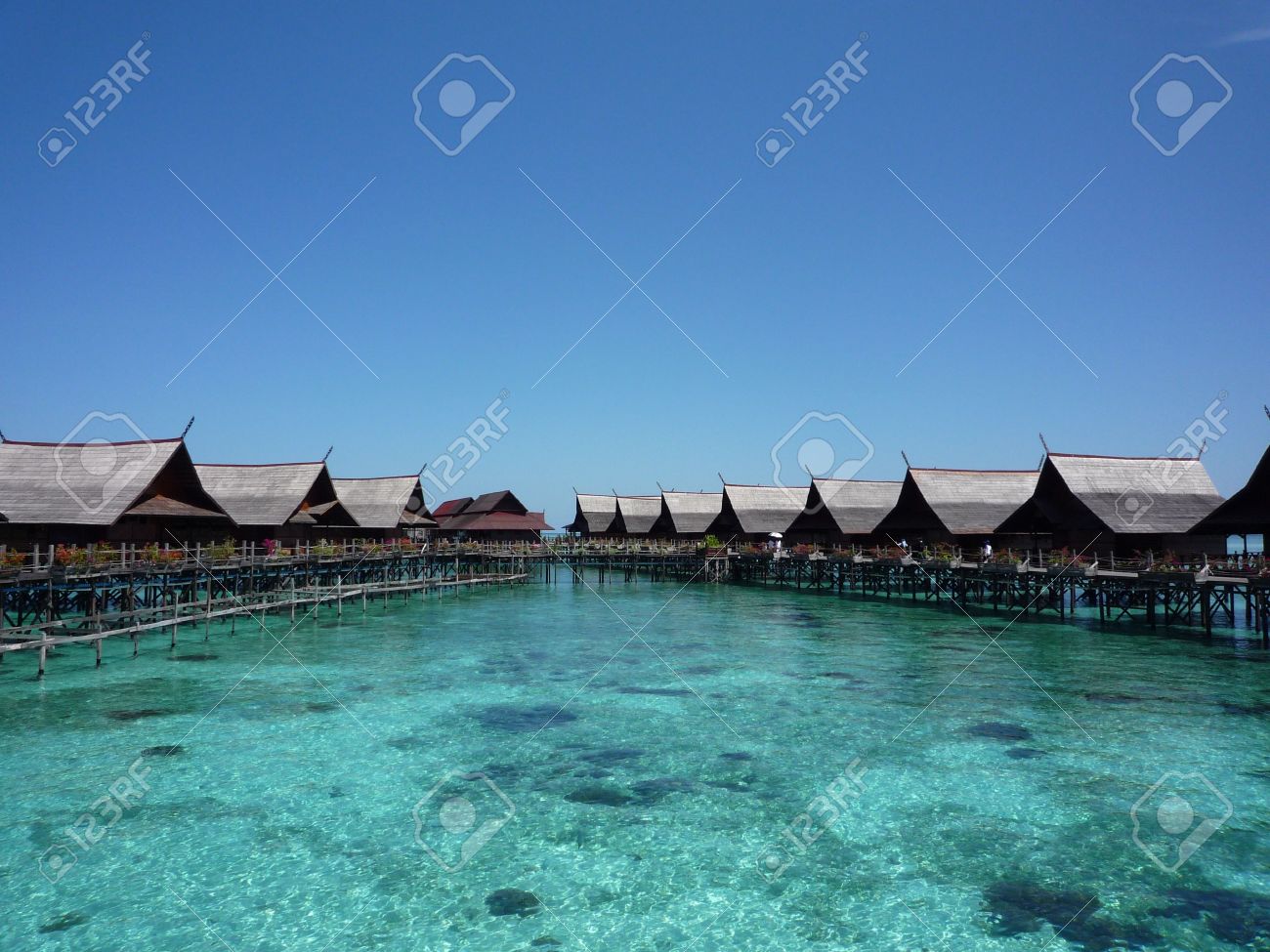 Tropical Beach Resort In Malaysia Stock Photo Picture And Royalty Free Image Image 5165386