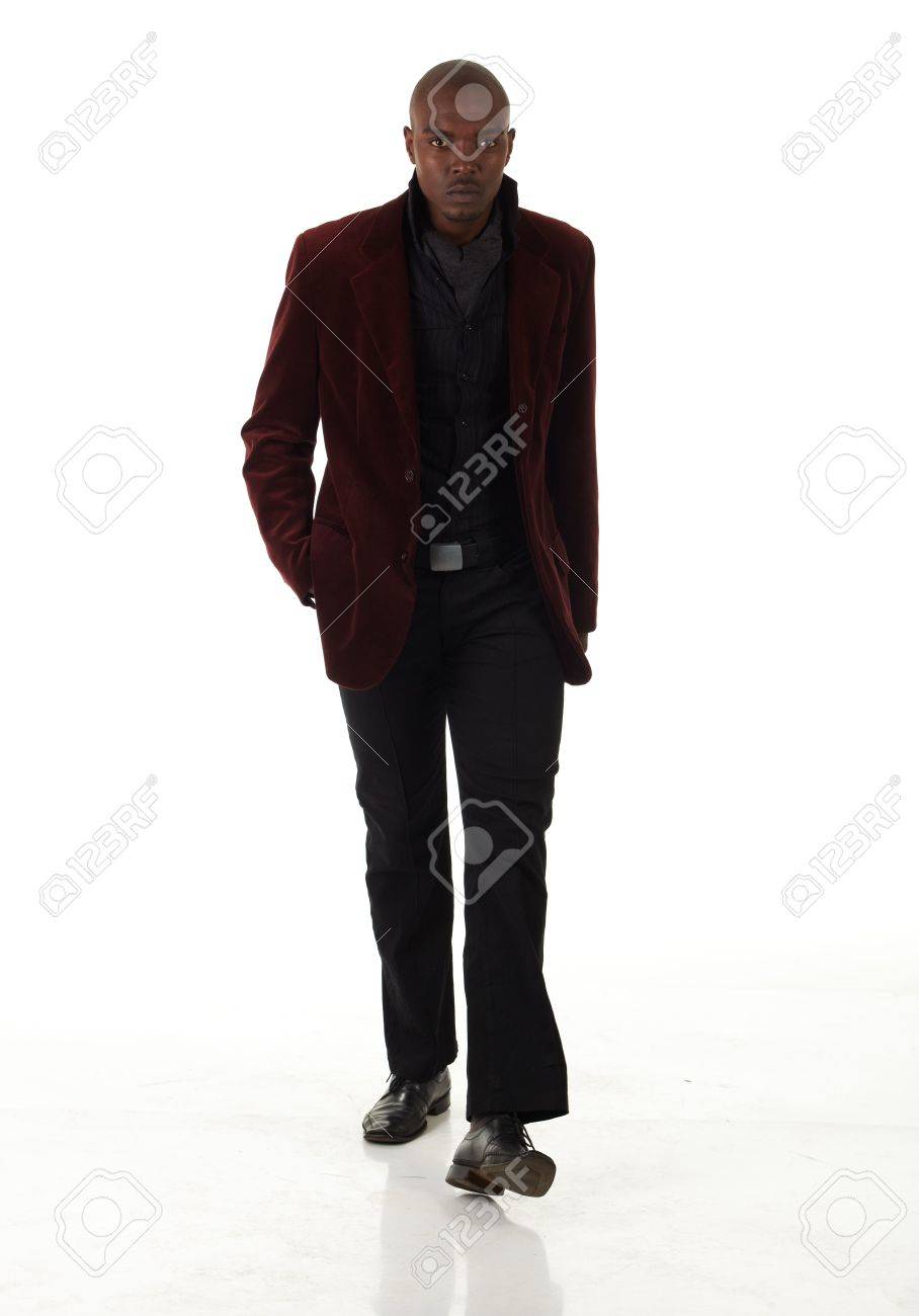 semi formal black attire for men
