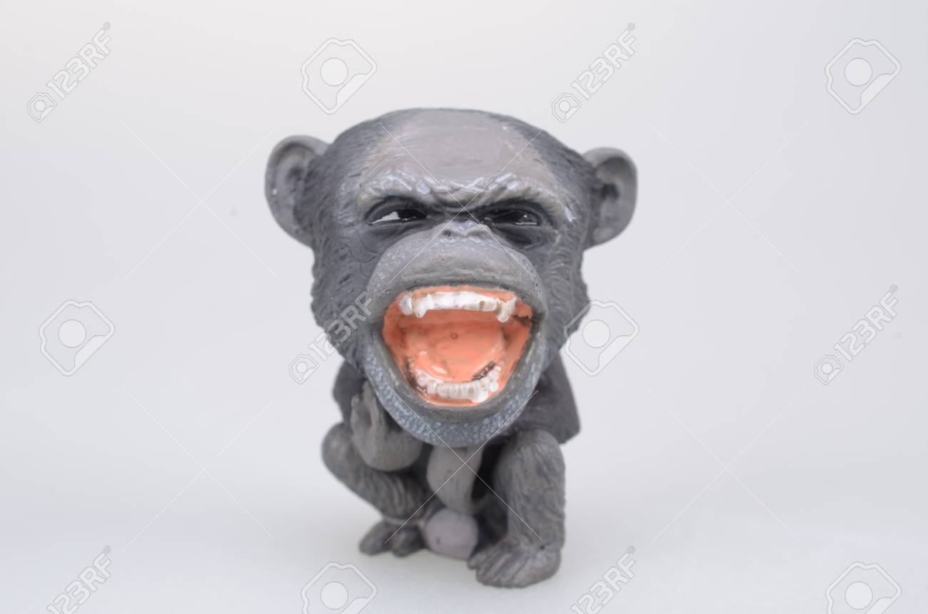 サルのおもちゃの人形 の写真素材 画像素材 Image