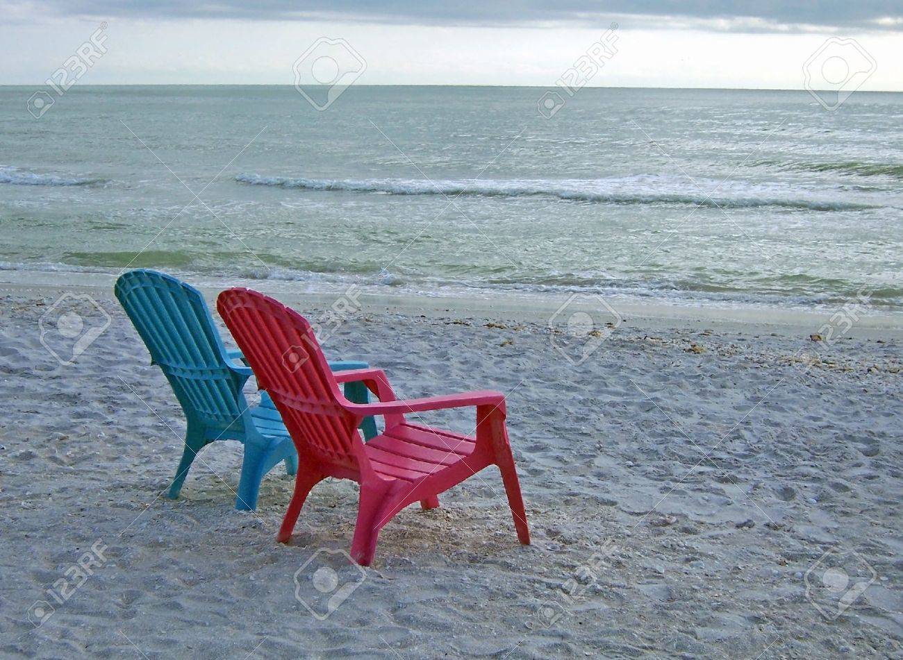 Adirondack Chairs On Beach Adirondack Chairs On Beach