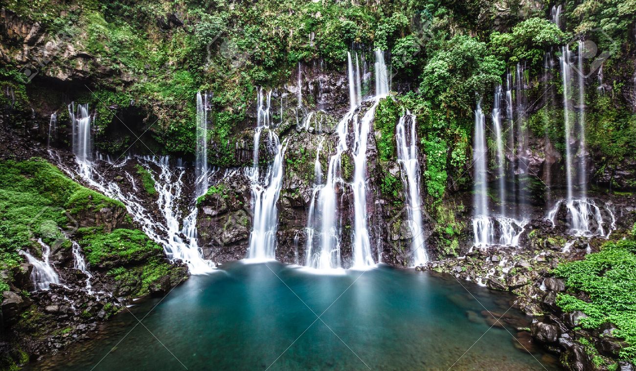 Waterfall Waterfall Wall Landscape Walls