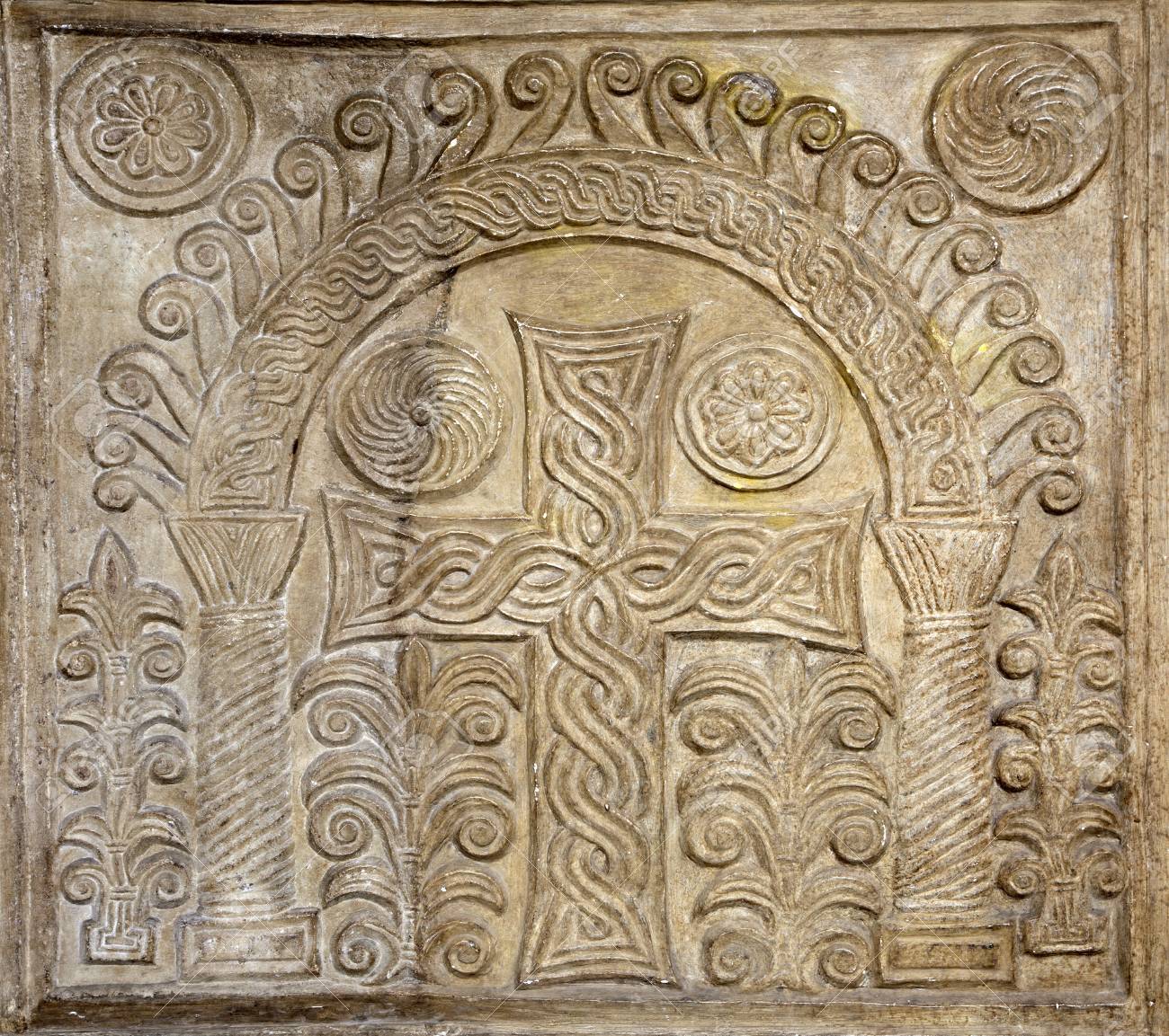 Rom Kreuz Und Baum Symbol Fur Jesus Leben Lizenzfreie Fotos Bilder Und Stock Fotografie Image