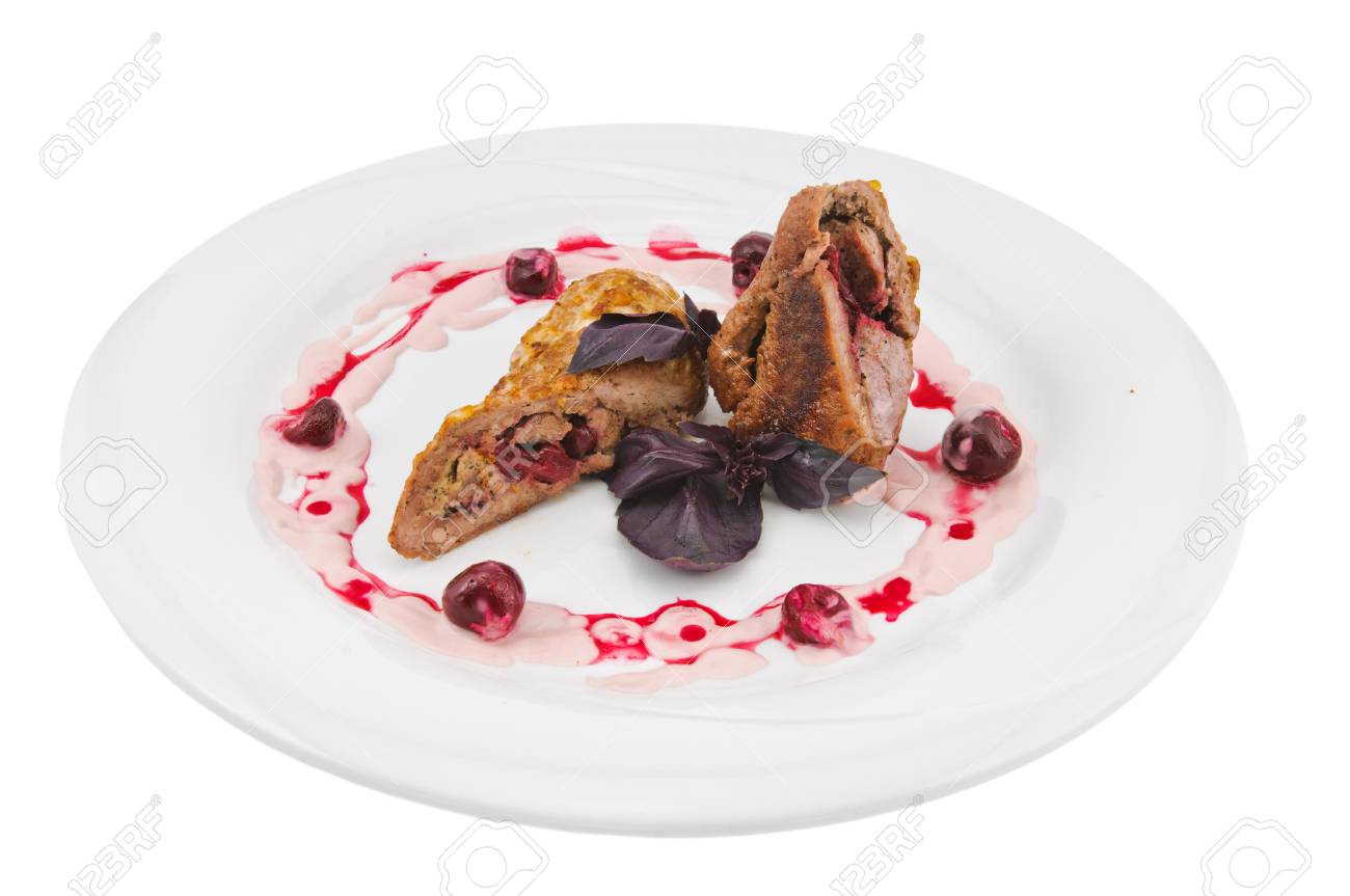 Veal with chocolate flavor Veal with chocolate flavor