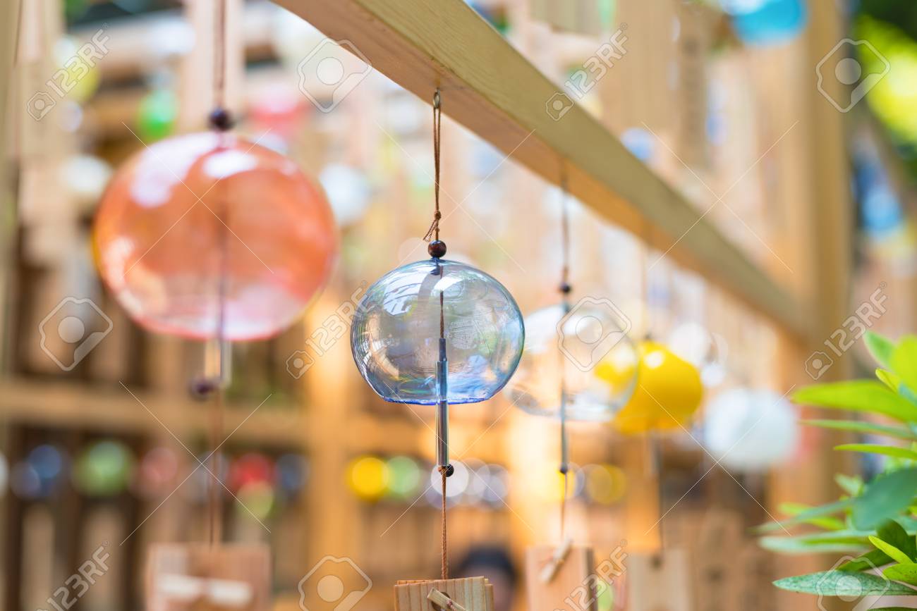 Japanese Wind Chimes Summer Feature Of Japan Stock Photo Picture And Royalty Free Image Image