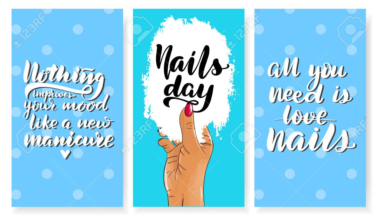 Nails Master Gift Voucher Card Template. Pop Art Discount Coupon Intended For Nail Gift Certificate Template Free