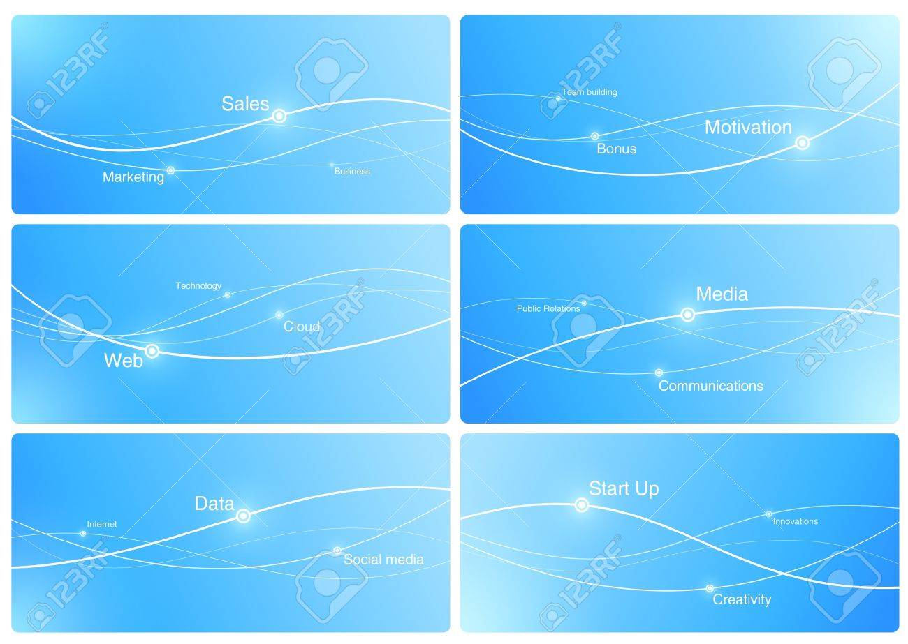 blue presentation background