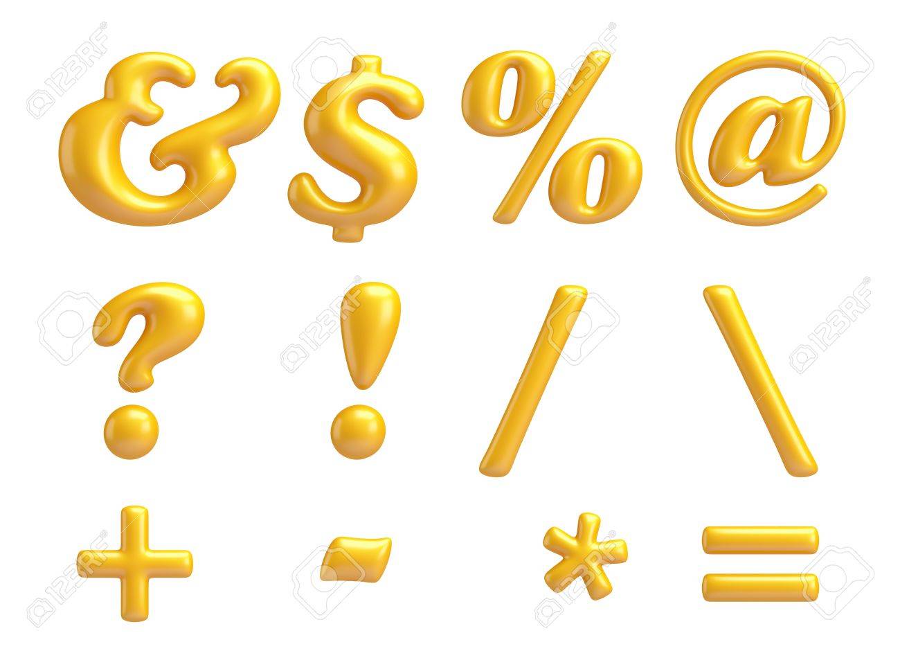 3 D フォント創造的な Abc コレクション分離型アルファベット数字および記号の高品質クリーンでシャープな文字 の写真素材 画像素材 Image 18627798