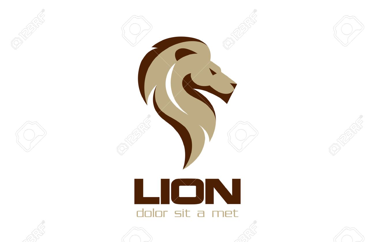 Lion Logo design vector template. - 45457251 Lion Logo design vector template. - 45457251