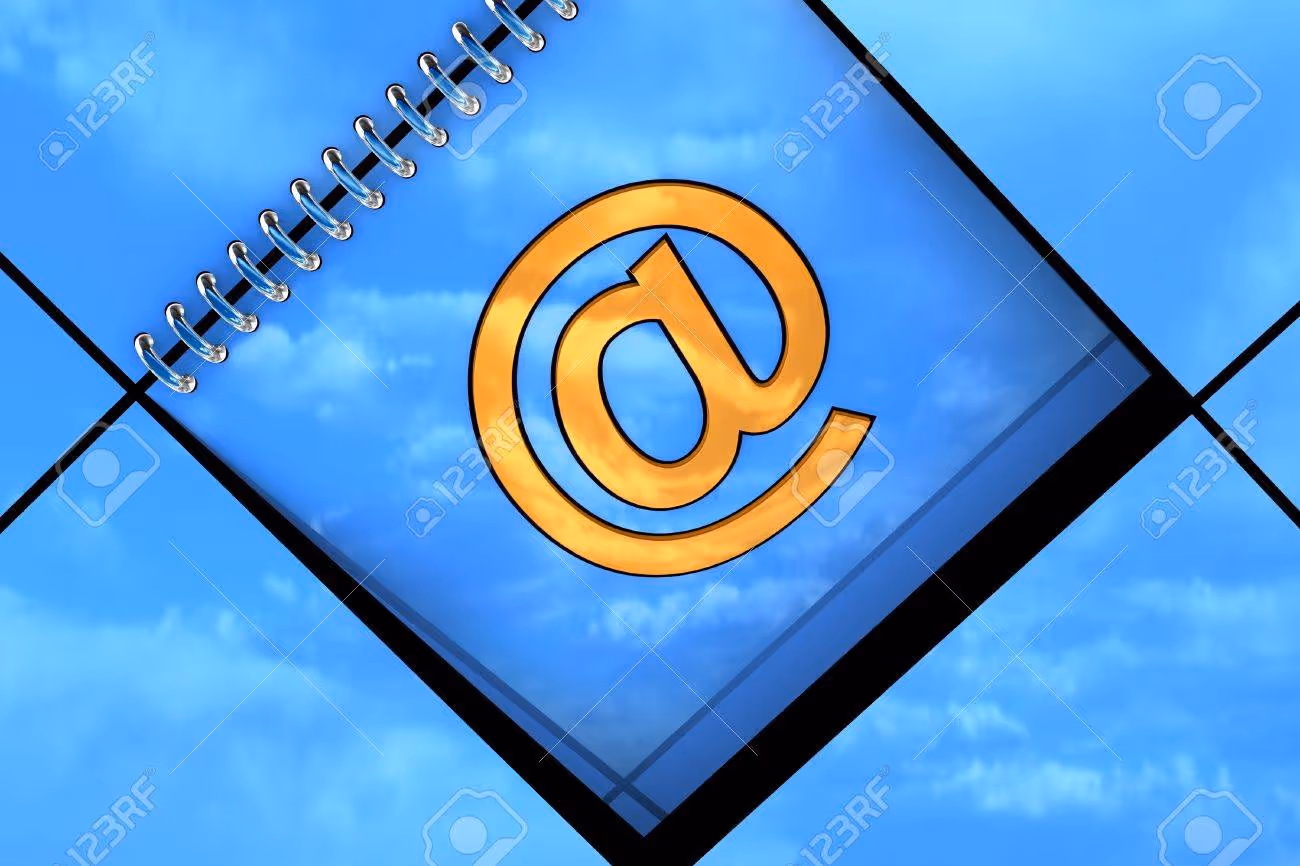 Blue background with email symbol available for background - 14383005 Blue background with email symbol available for background - 14383005