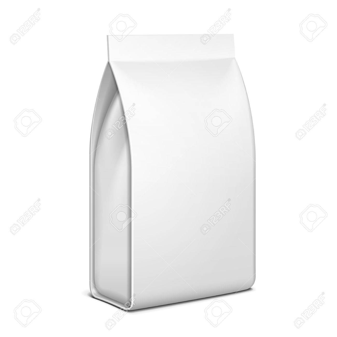 Download Blank Stand Up Pouch Snack Sachet Bag Foil Or Paper Food Packaging Royalty Free Cliparts Vectors And Stock Illustration Image 73379720 PSD Mockup Templates